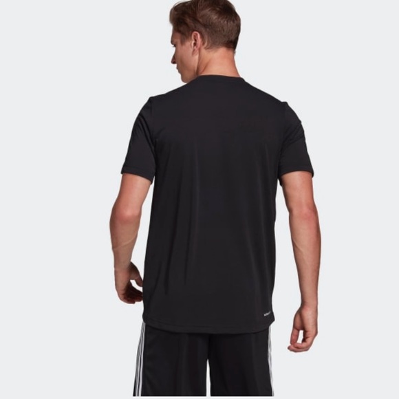 Adidas Aeroready Designed Move Feelready Sport Tee - Picture 3 of 7